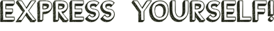 Express_yourself_withwhite