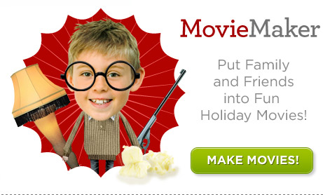 MovieMaker: Put Family and Friends into Fun Holiday Movies!